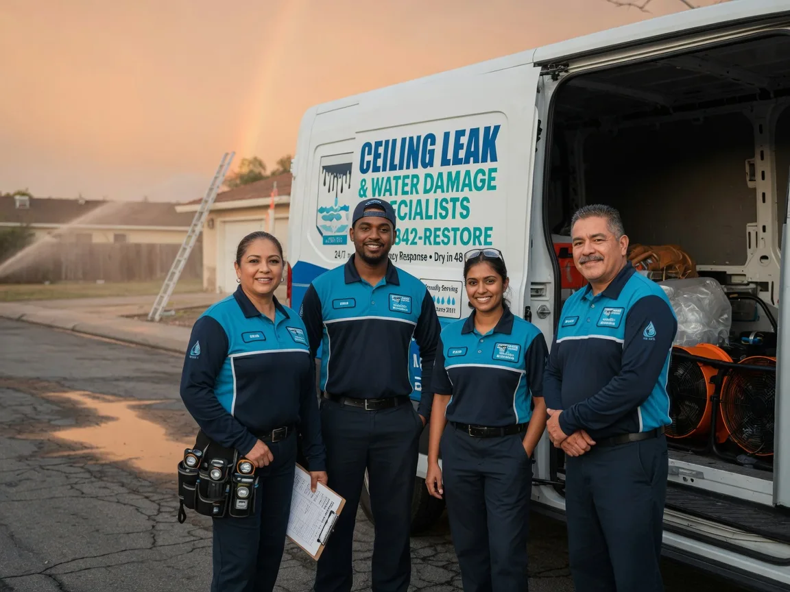 Ceiling Leak Cleanup company in Caro, MI